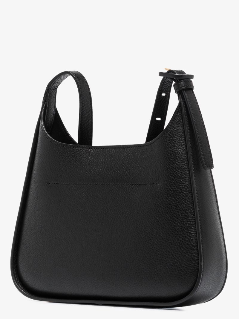 Black Miller Small Hobo Shoulder Bag