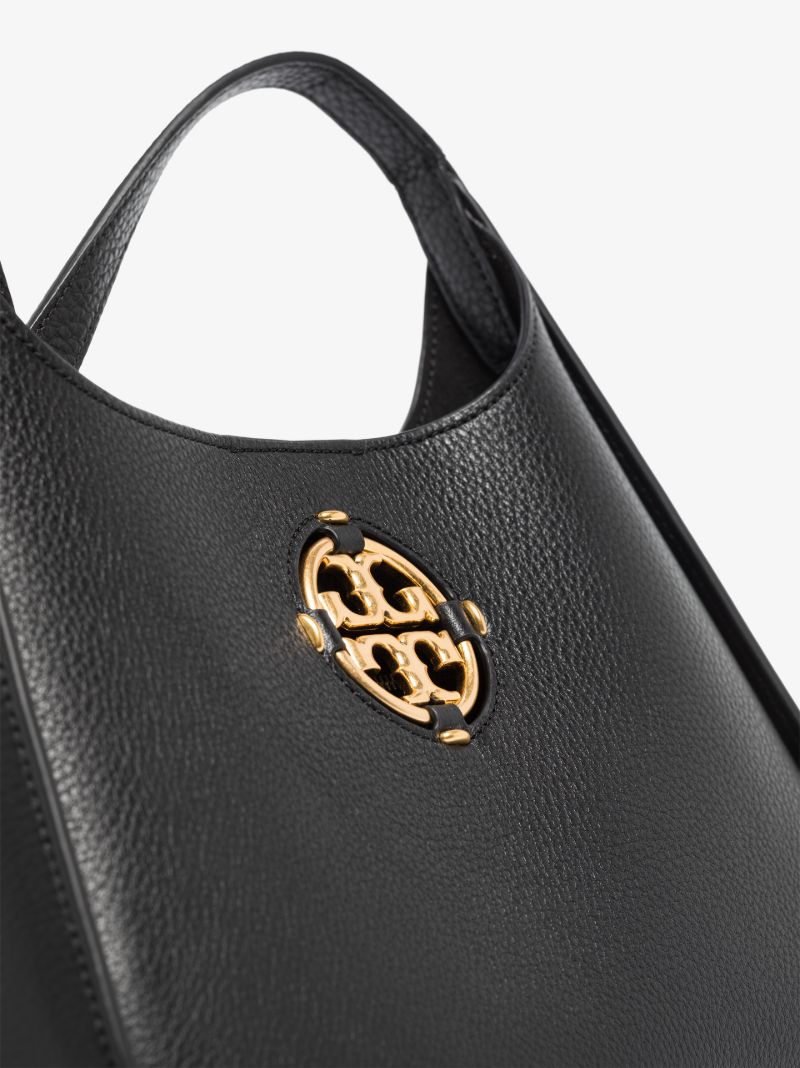 Black Miller Small Hobo Shoulder Bag