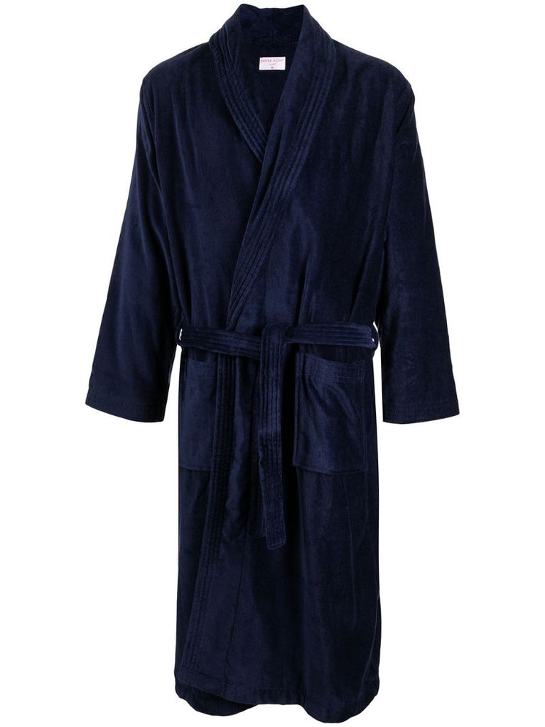 Blue Cotton Robe