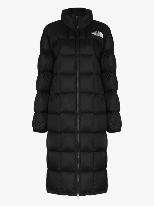 Black Lhotse Longline Puffer Coat