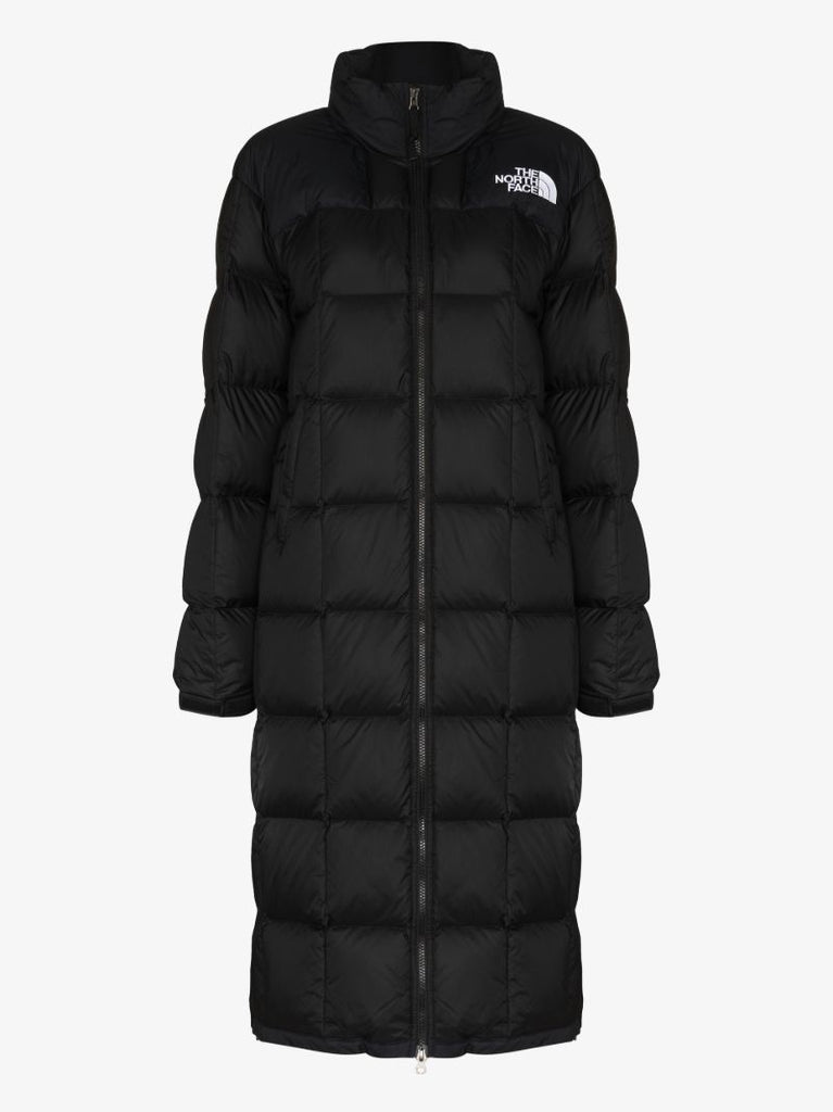 Black Lhotse Longline Puffer Coat