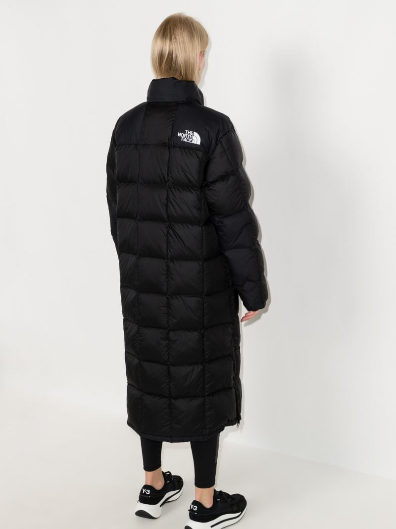 Black Lhotse Longline Puffer Coat