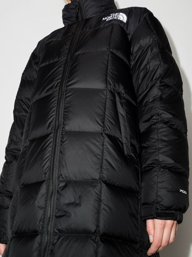 Black Lhotse Longline Puffer Coat