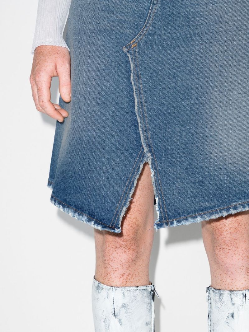 High Waist Denim Skirt