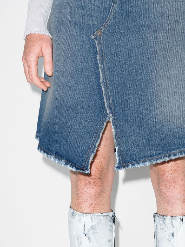 High Waist Denim Skirt