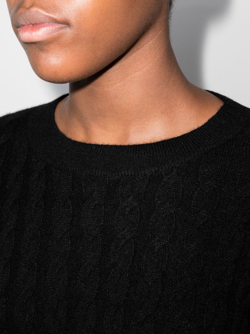 Cable Knit Cashmere Sweater
