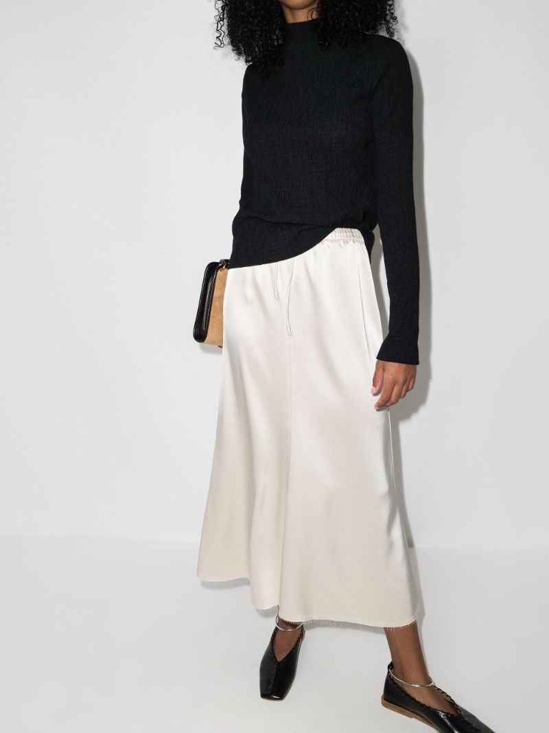 Textured High Neck Top