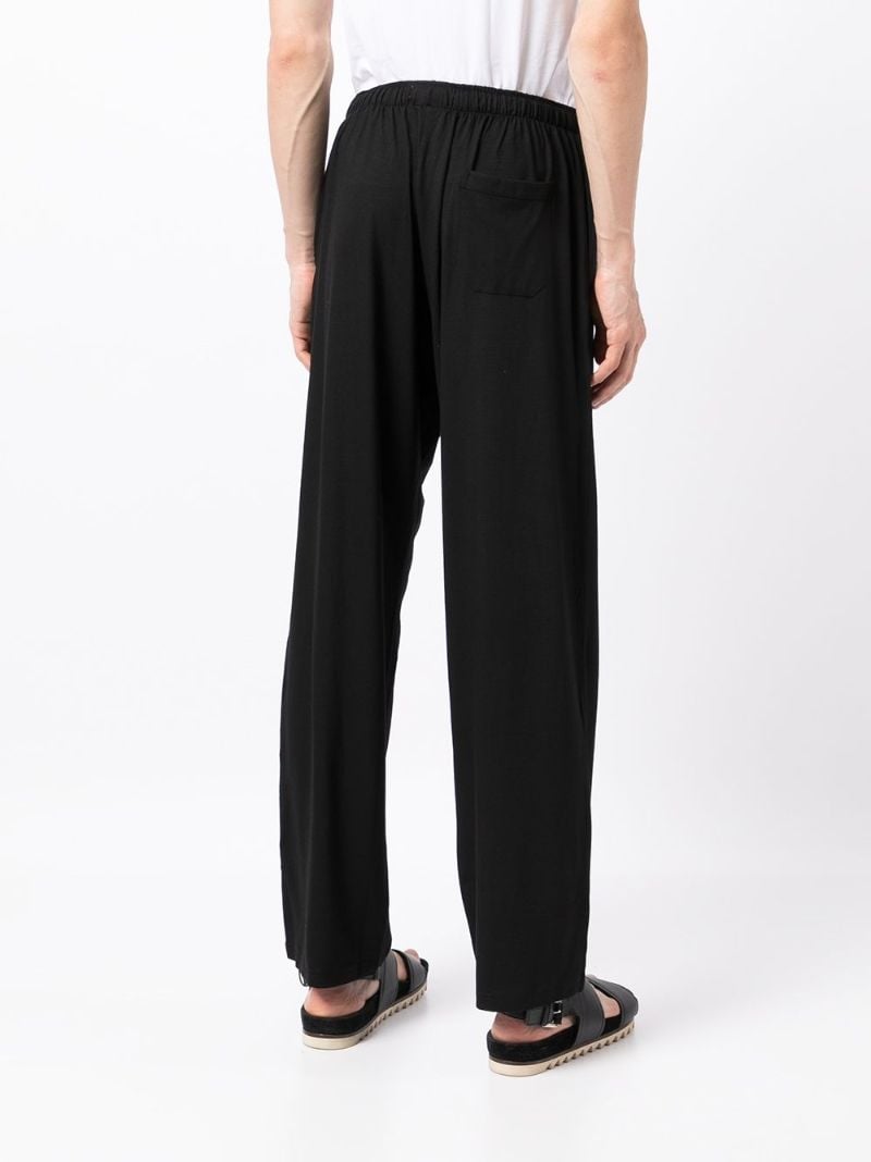 Black Drawstring Track Pants
