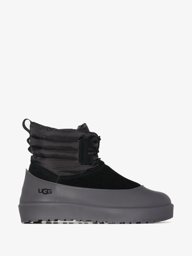 Black Classic Mini Weather Boots