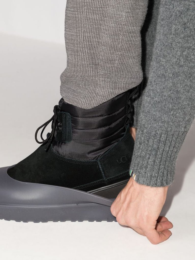 Black Classic Mini Weather Boots