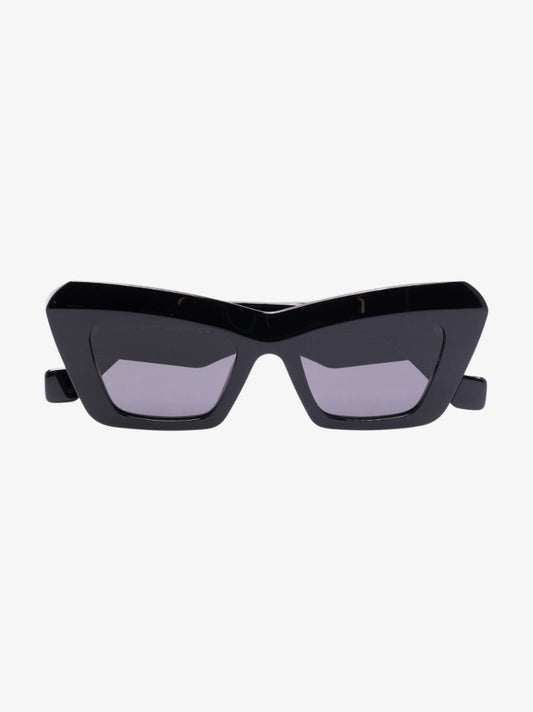 Black Oversized Cat Eye Sunglasses
