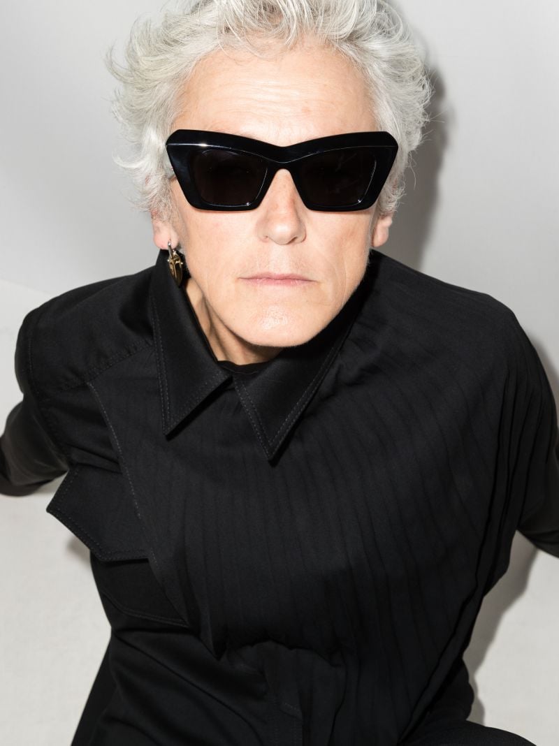 Black Oversized Cat Eye Sunglasses