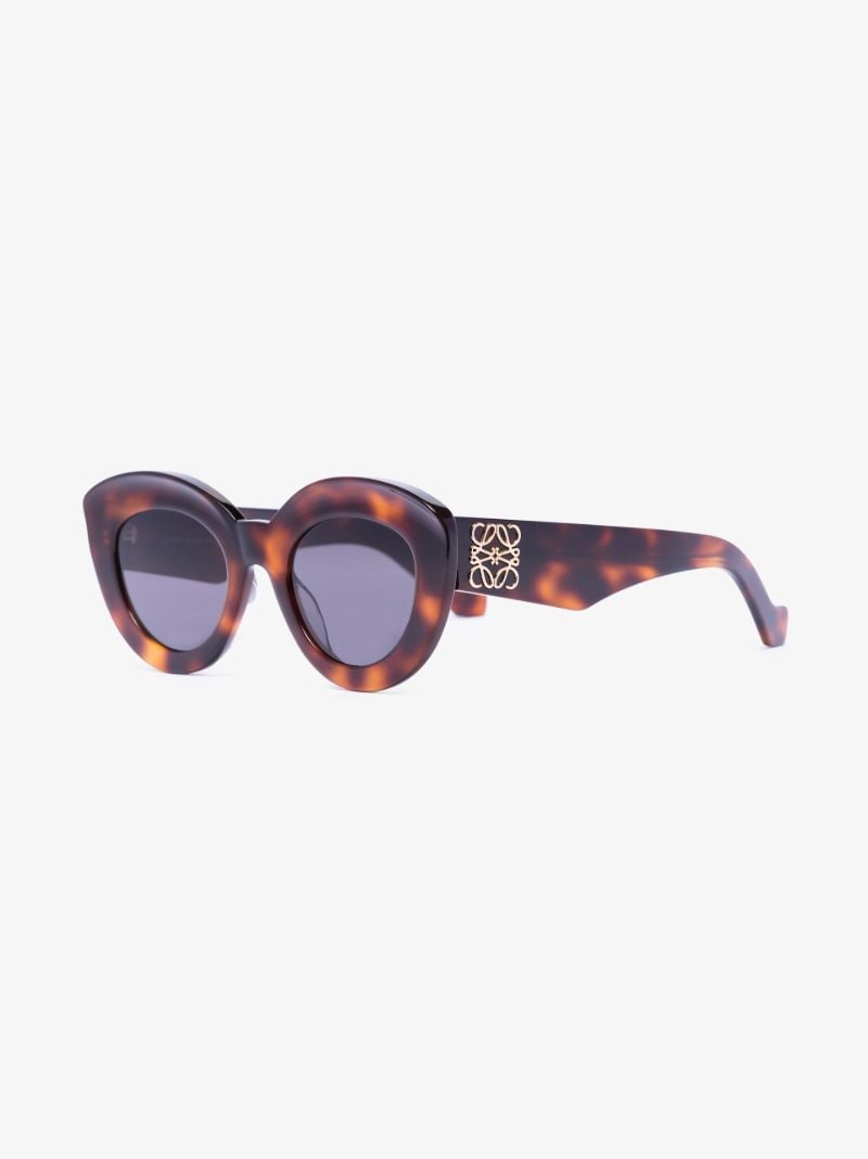 Brown Cat Eye Sunglasses
