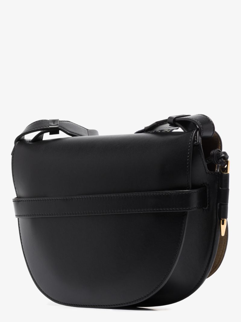 Black Gate Small Leather Shoulder Bag
