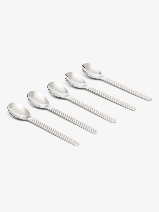 Silver Tone Sunday Spoon Set