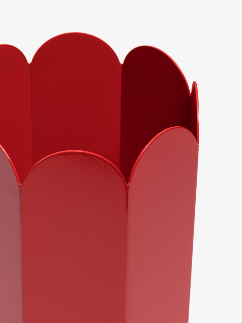 Red Arcs Vase