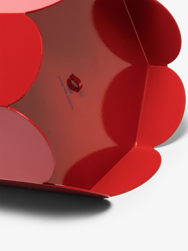 Red Arcs Vase