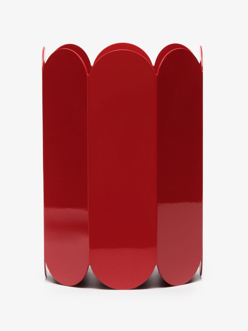 Red Arcs Vase