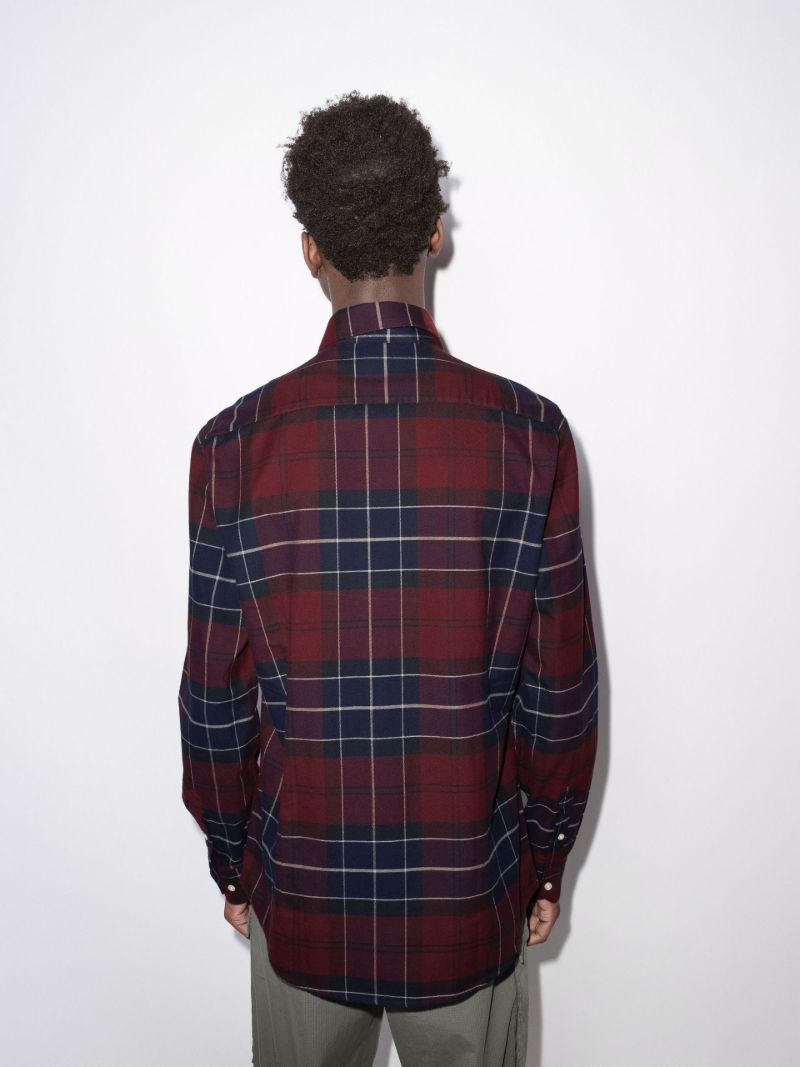 Lutsleigh Checked Cotton Shirt