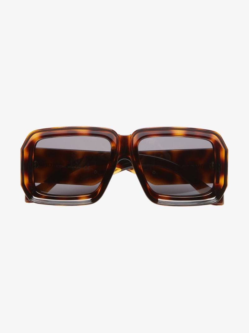 Brown Paula's Ibiza Oversized Sunglasses