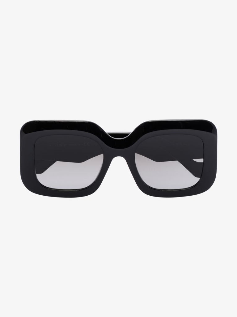 Black Oversized Square Sunglasses