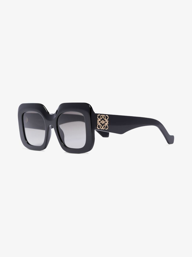 Black Oversized Square Sunglasses