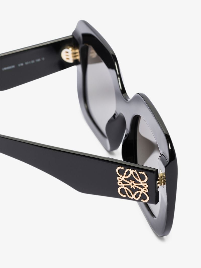 Black Oversized Square Sunglasses