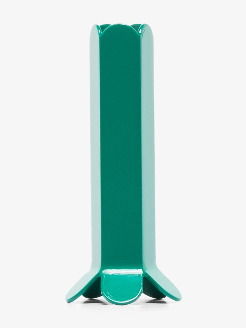 Green Arcs Large Candle Holder