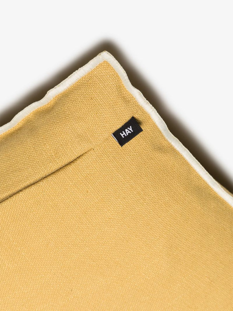 Yellow Outline Cushion