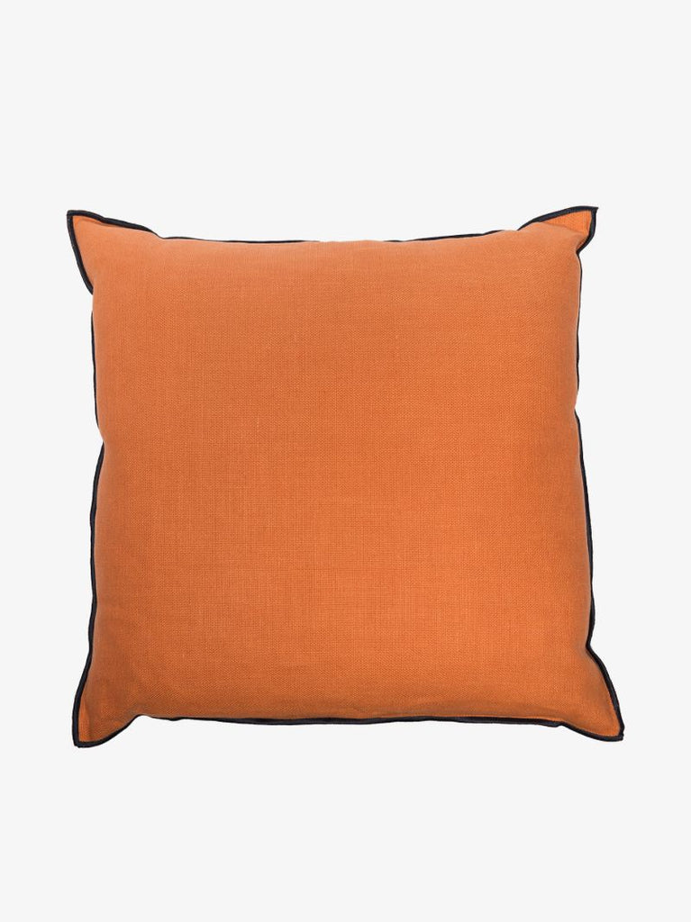 Orange Outline Cushion