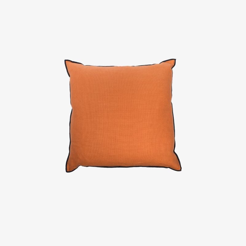 Orange Outline Cushion