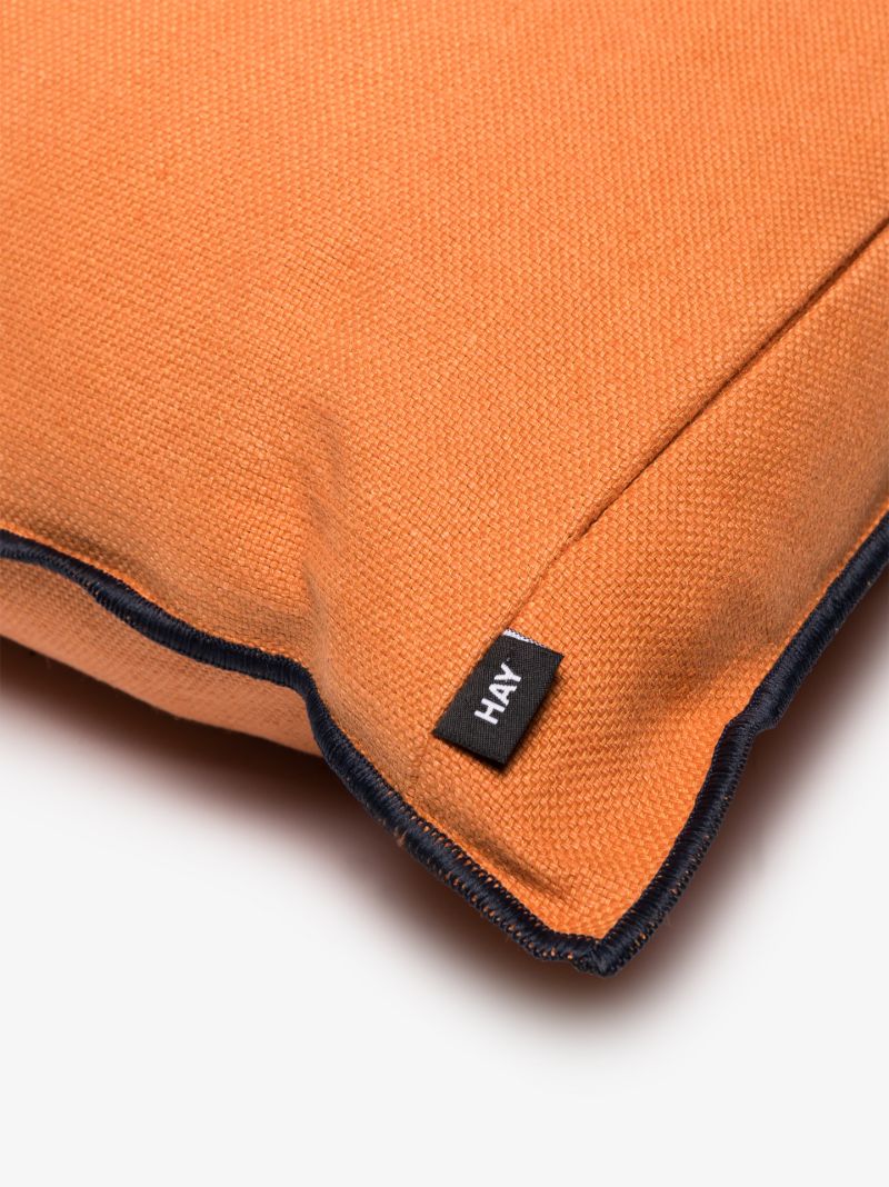 Orange Outline Cushion