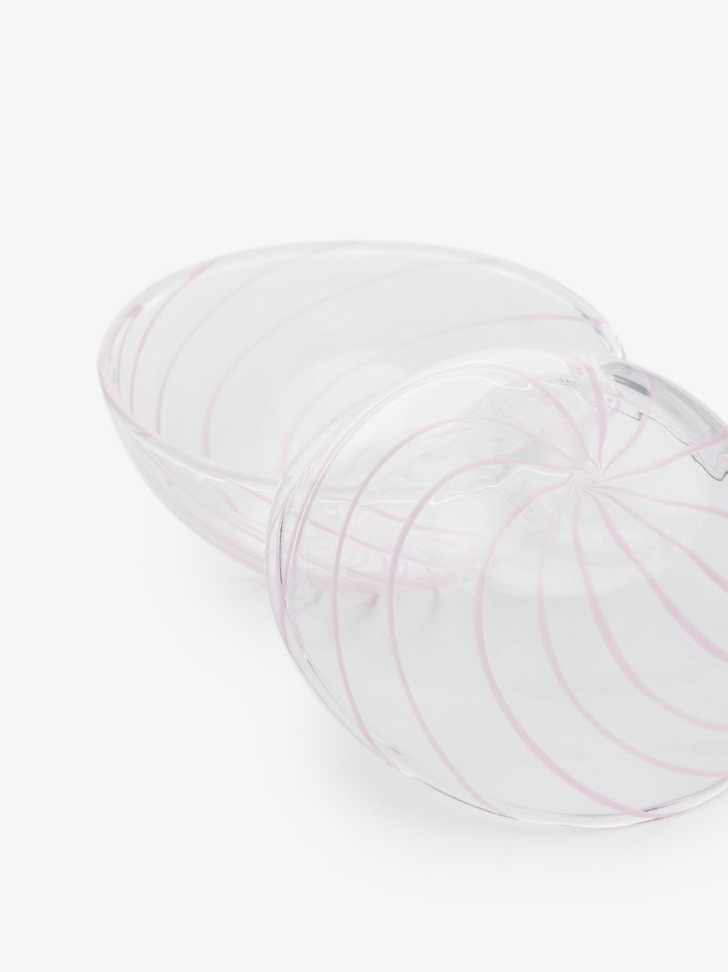 White Spin Glass Bowl Set