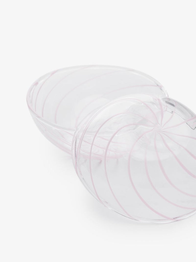 White Spin Glass Bowl Set