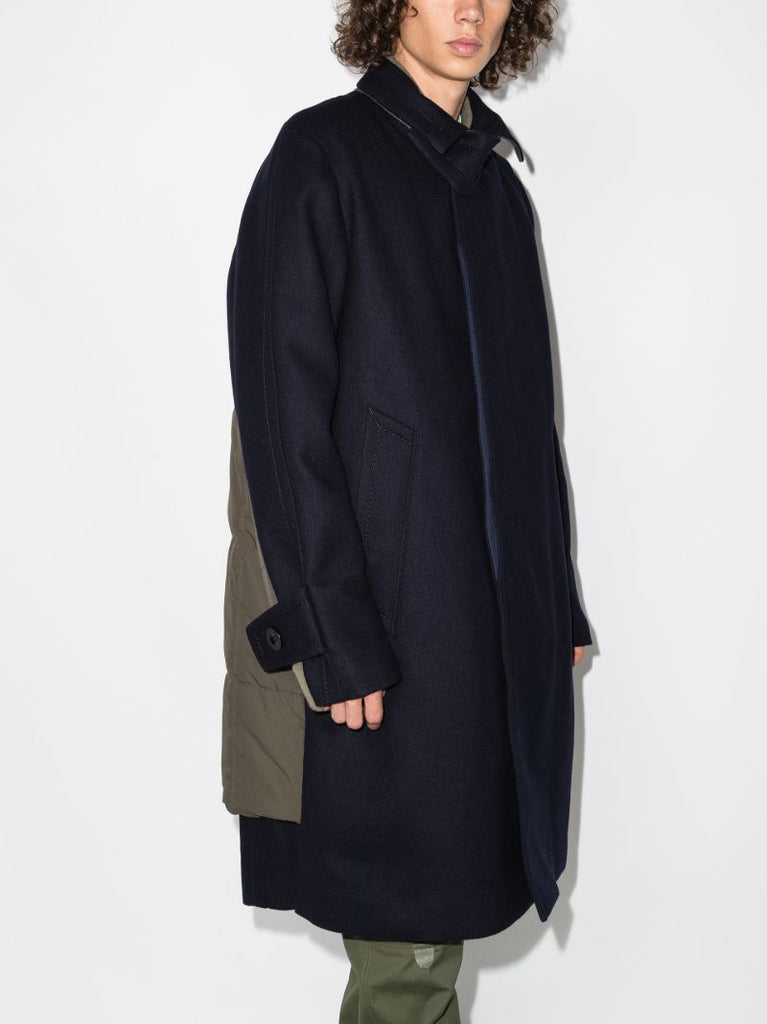 Melton Wool Trench Coat