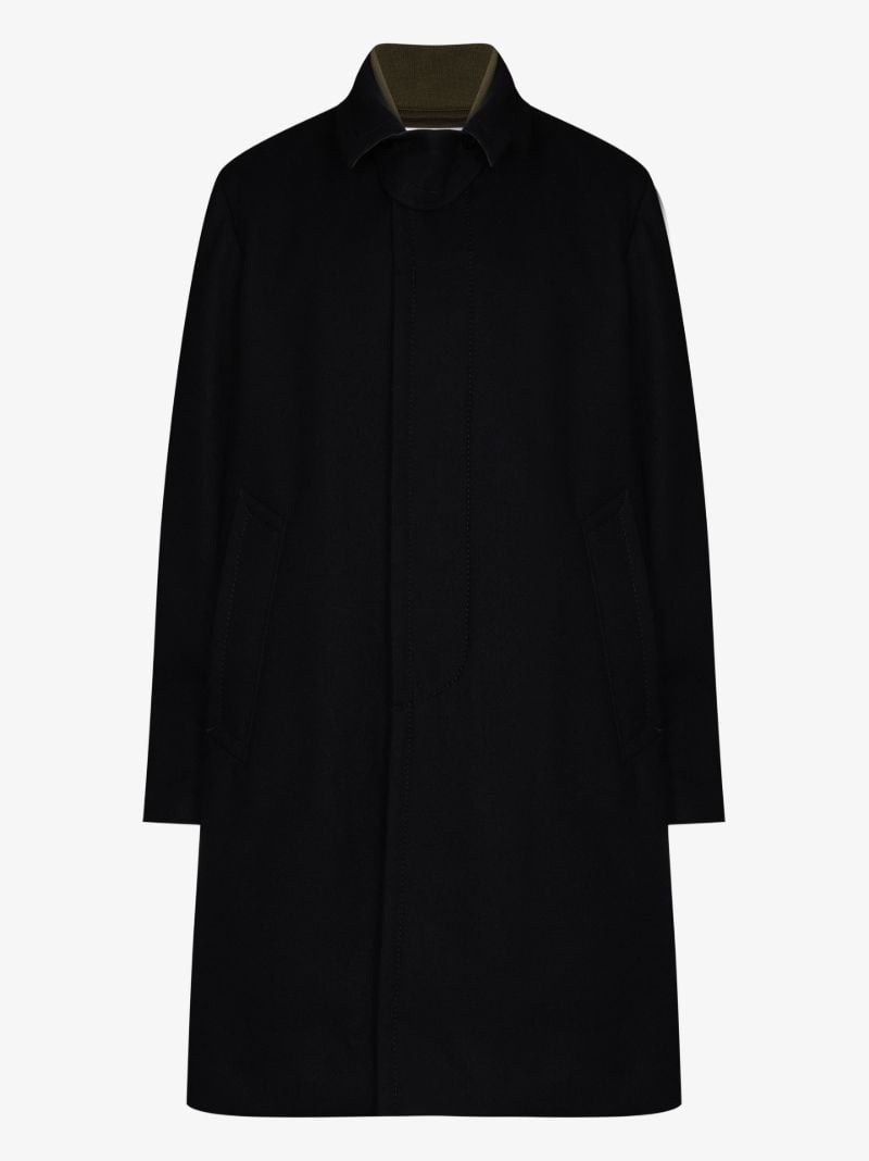 Melton Wool Trench Coat