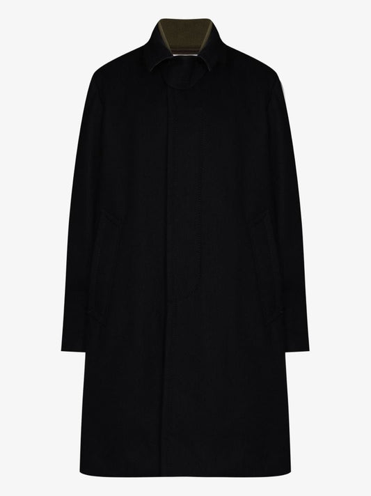 Melton Wool Trench Coat