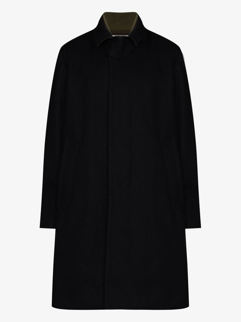 Melton Wool Trench Coat
