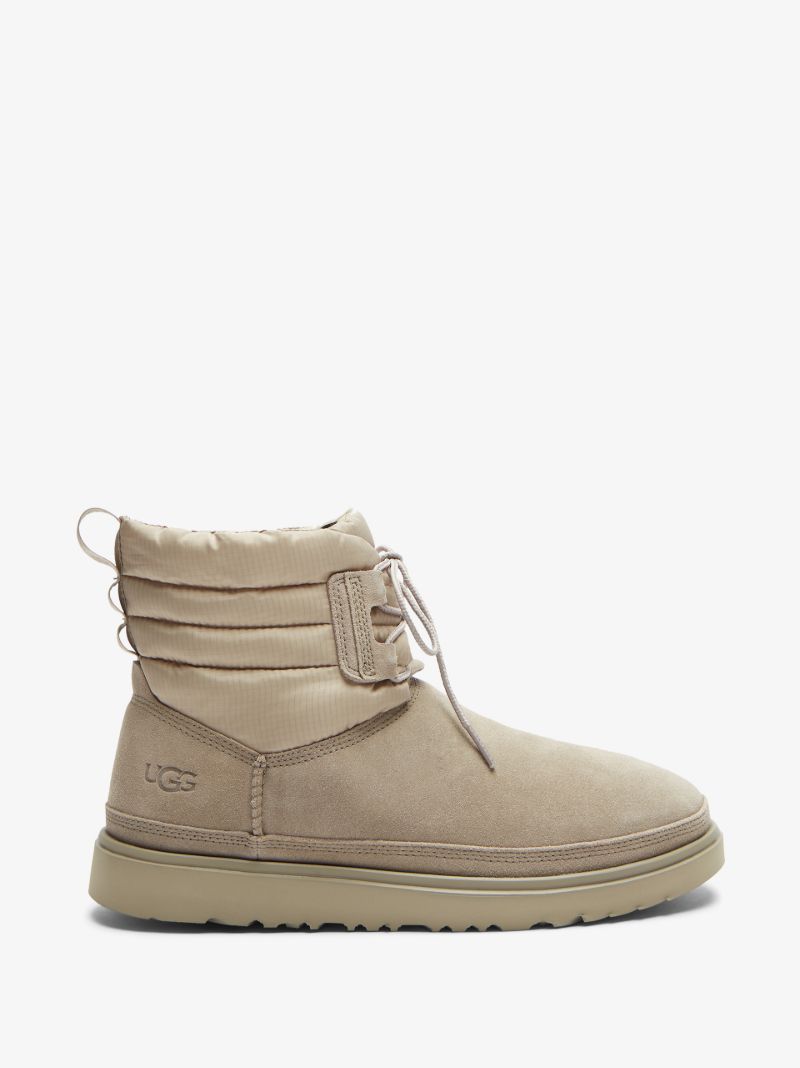 Neutral Classic Mini Lace-up Ankle Boots