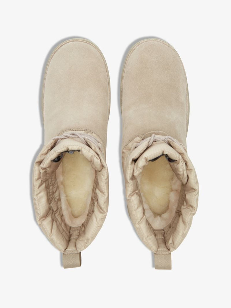 Neutral Classic Mini Lace-up Ankle Boots