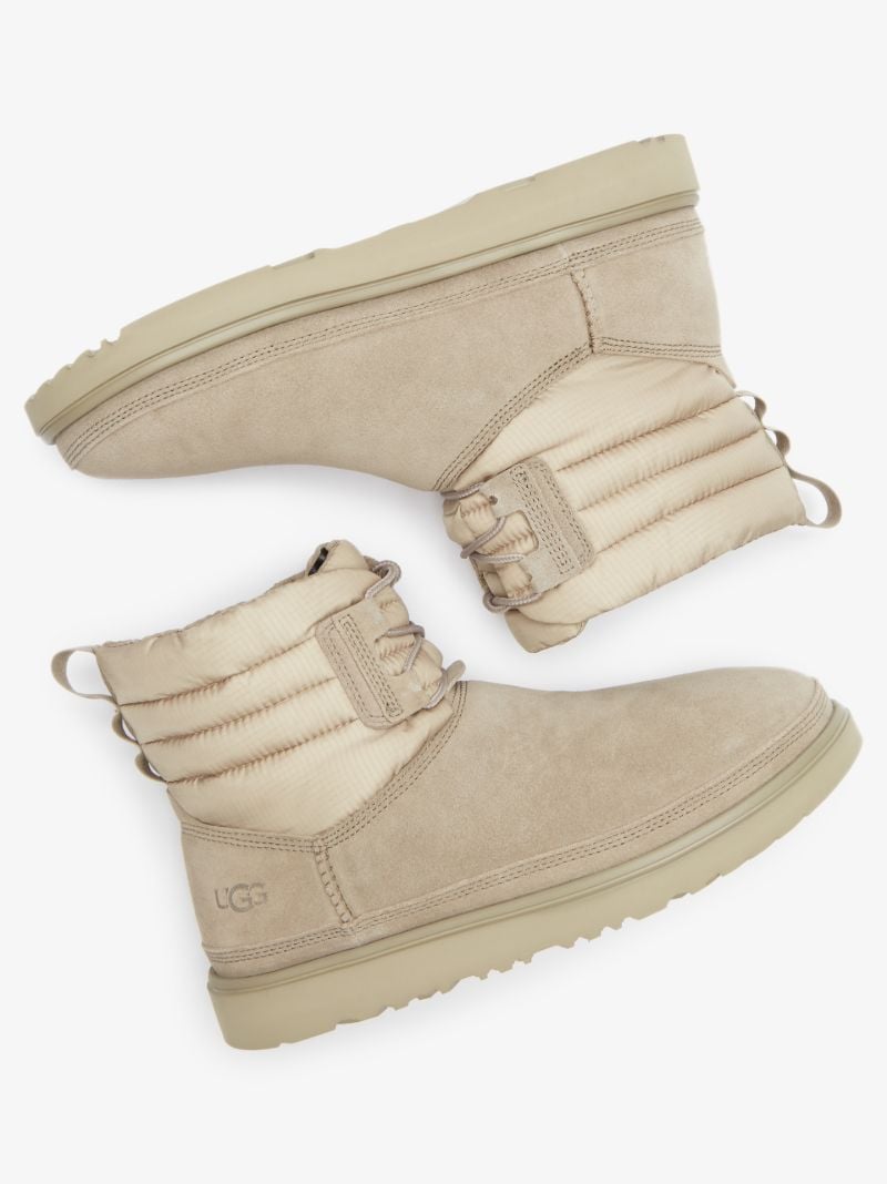Neutral Classic Mini Lace-up Ankle Boots