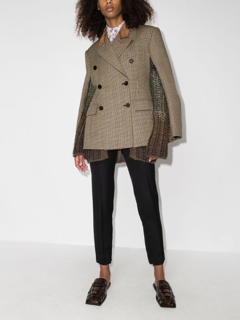 Shrug Houndstooth Blazer