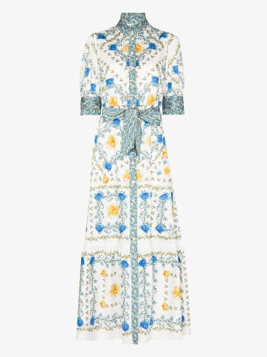 Marni Floral Print Maxi Dress