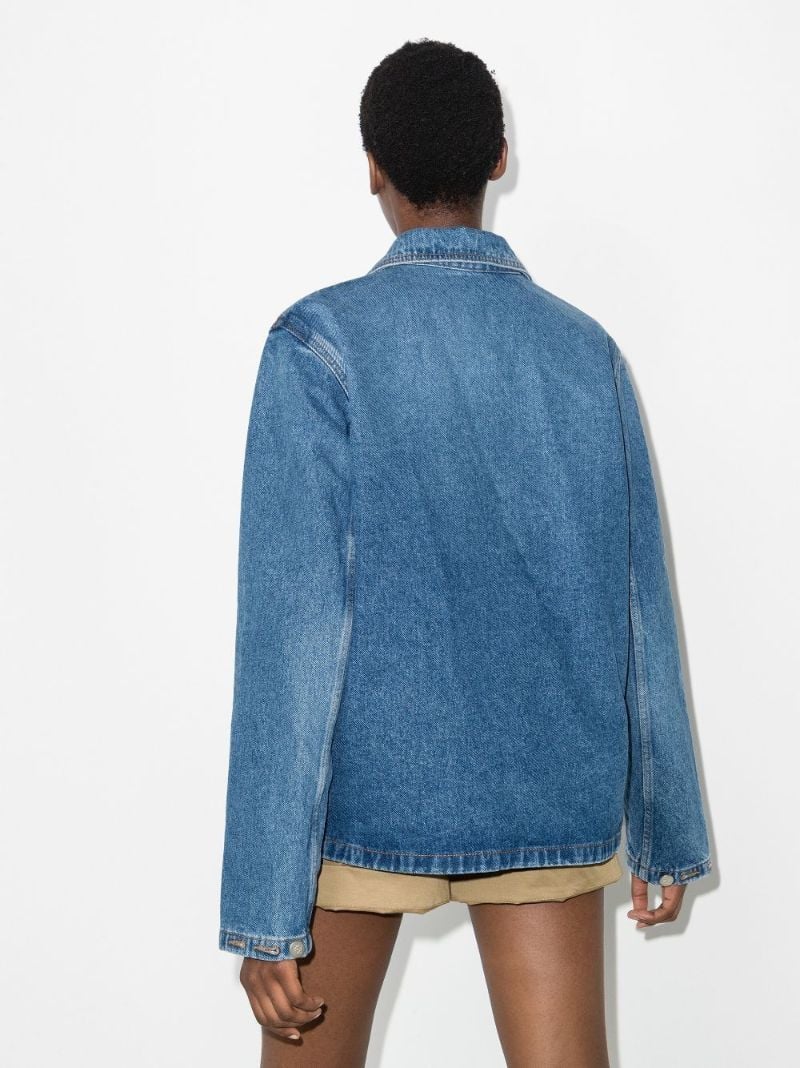Logo Patch Denim Jacket