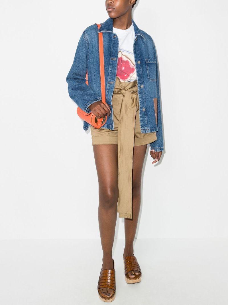 Logo Patch Denim Jacket