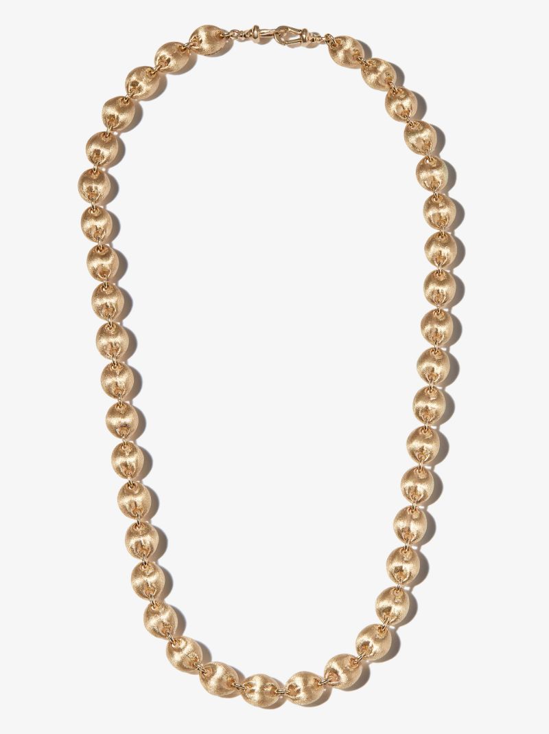 9k Yellow Gold Coco Shell Chain Necklace