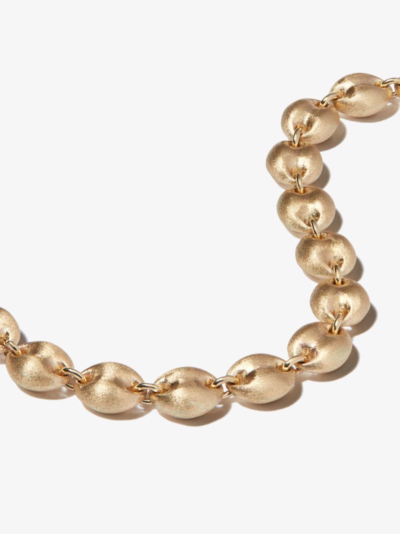 9k Yellow Gold Coco Shell Chain Necklace