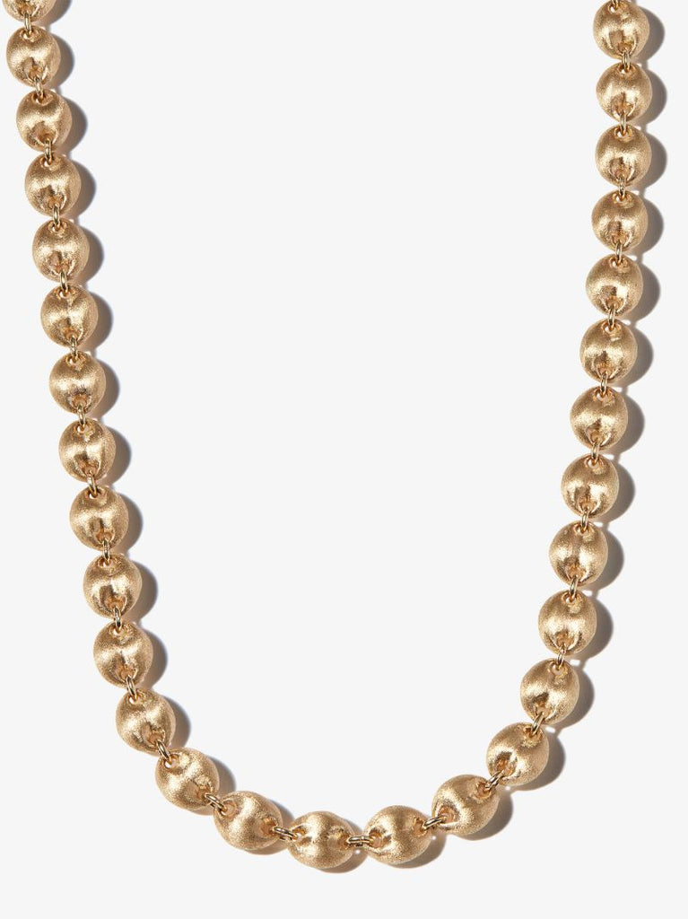 9k Yellow Gold Coco Shell Chain Necklace
