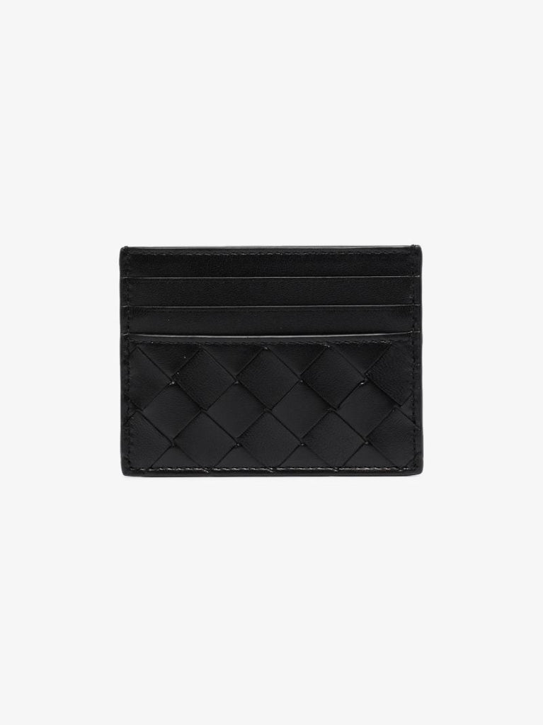 Black Leather Card Holder