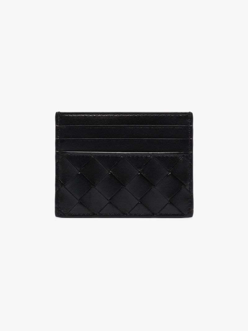 Black Leather Card Holder